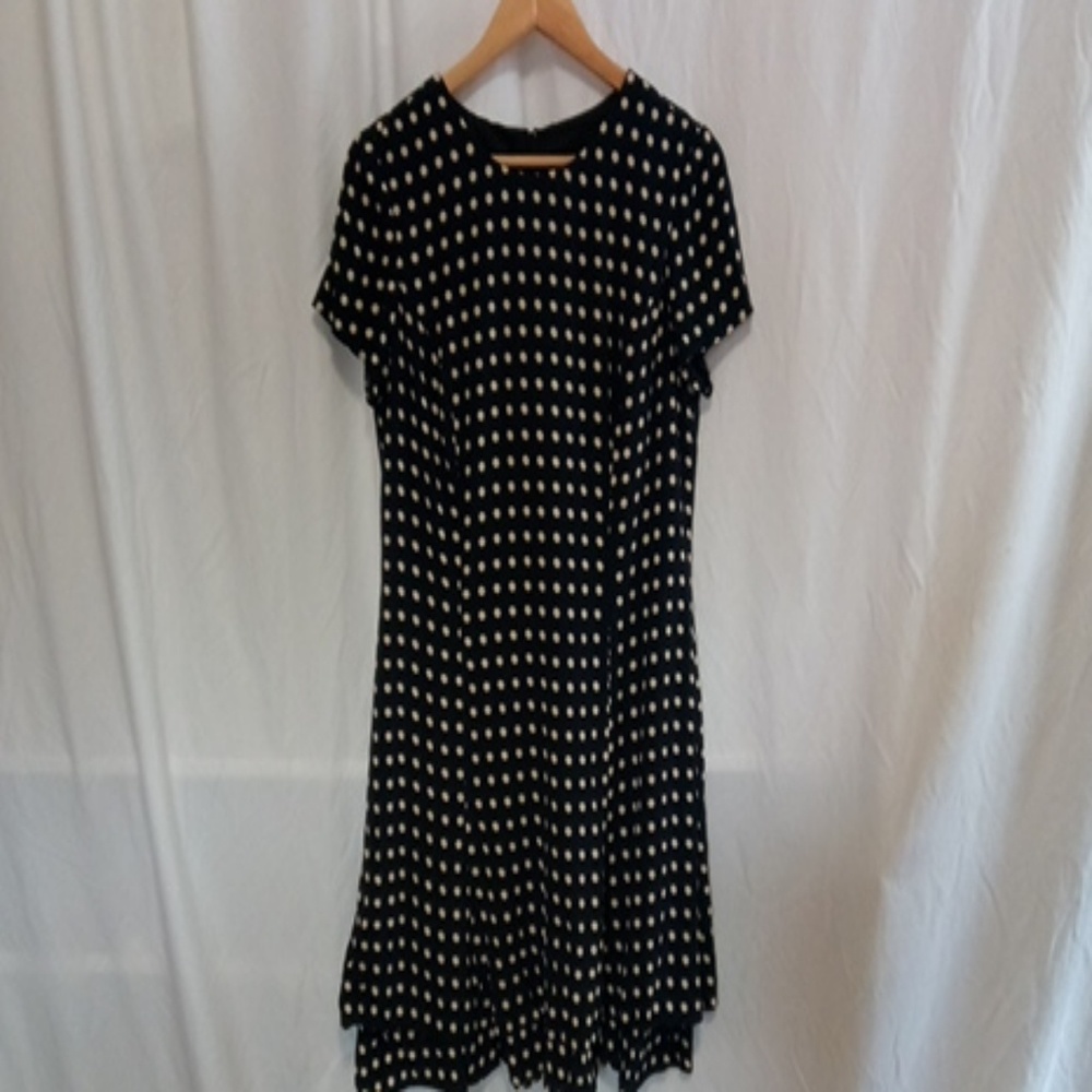 Polka dot mini dress